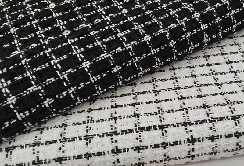 500 mg 148 cm Tweed-Stoff/Chanel-inspirierter kleiner # Stoff, geeignet für Taschen/Hüte